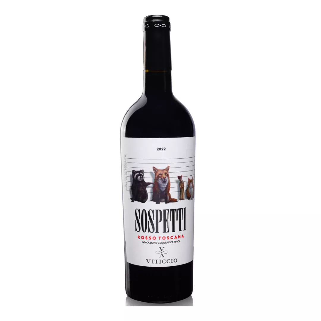 Вино Fattoria Viticcio Sospetti Rosso Toscana IGT красное сухое 0,75л 13%
