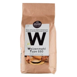 Мука пшеничная Т 550 органическая Antersdorfer Die Bio-Muhle 1 кг