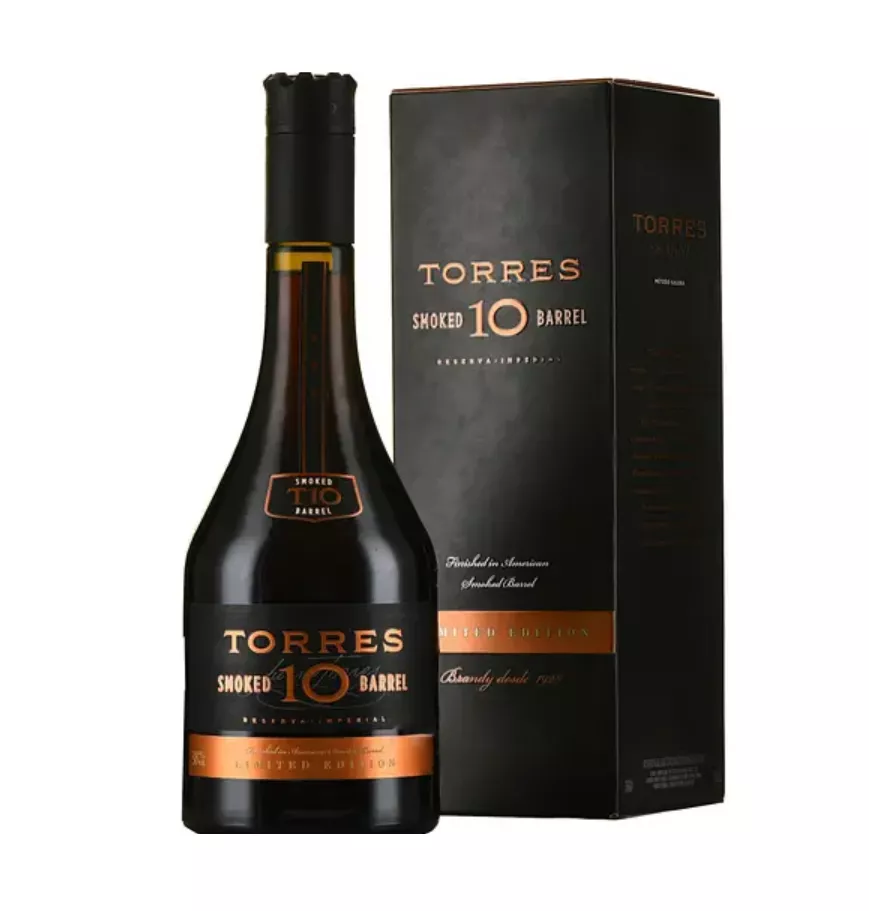 Бренди Torres Smoked Barrel 10 0,7л 38%