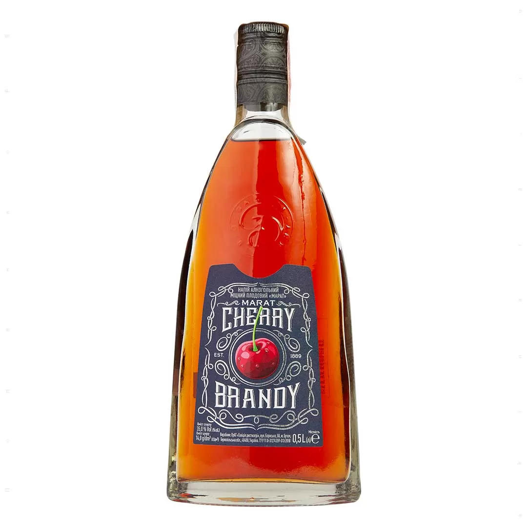 Напиток крепкий плодовый Марат Cherry Brendy 0,5л 35%