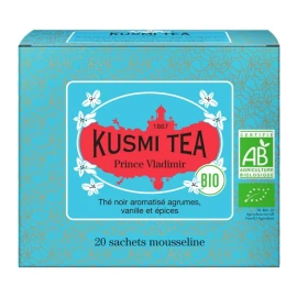 Чай черный Князь Владимир органический, Kusmi Tea, 20х2г