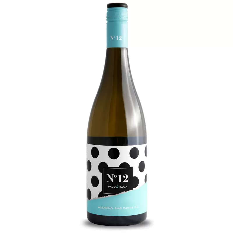 Вино Paco&amp;Lola Albarino №12  белое полусухое 0,75л 12,5%