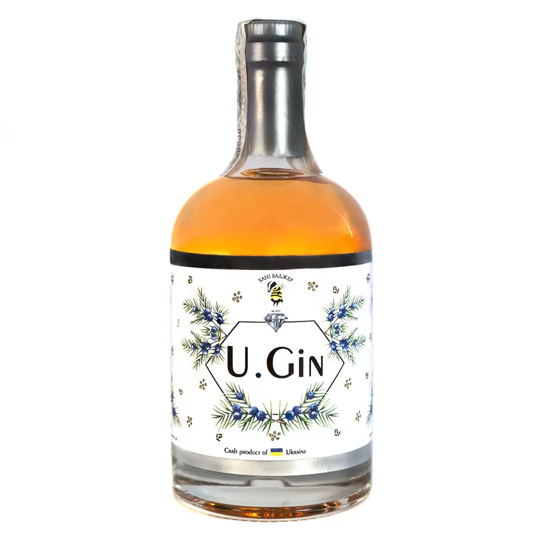 Настойка Хани Баджер U.Gin 0,5л 37%