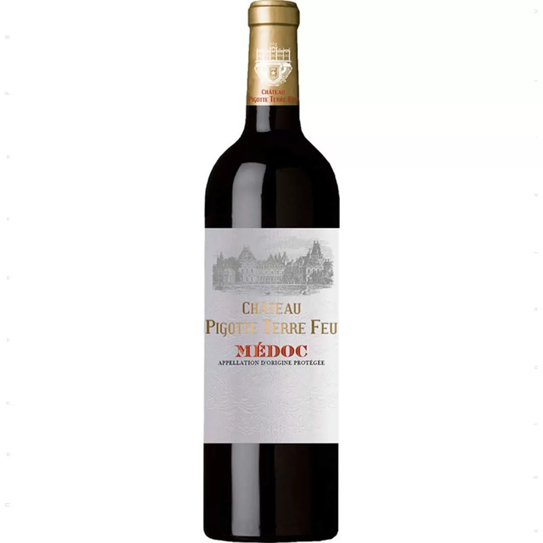 Вино Les Grands Chais de France Chateau La Pigotte Terre-Feu Medoc красное сухое 0,75л 13%