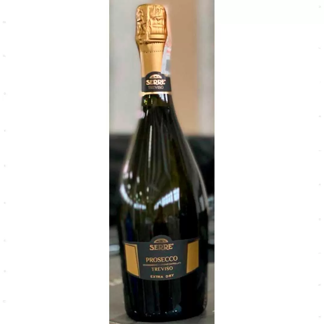 Вино игристое Serre Prosecco DOC Extra Dry белое экстра-сухое 0,75л 11%