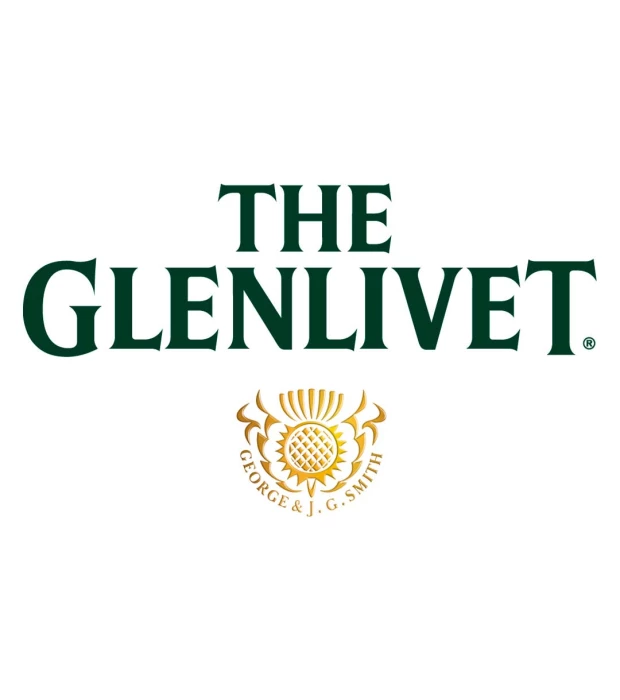 Виски The Glenlivet 12 лет выдержки 0,7л 40% + 2 стакана купить