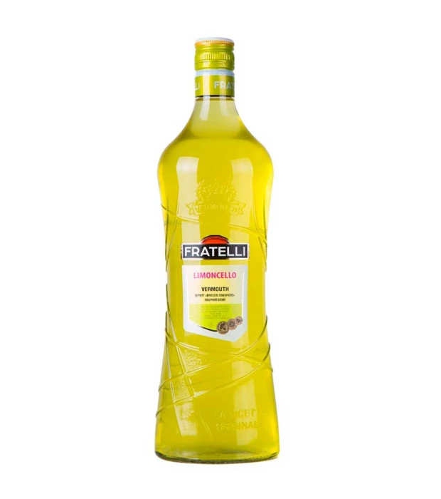 Вермут Fratelli Limoncello белый сладкий 1л 12,5%