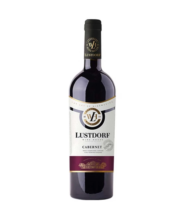 Вино Lustdorf Cabernet красное сухое сортовое 0,75л 9-14%