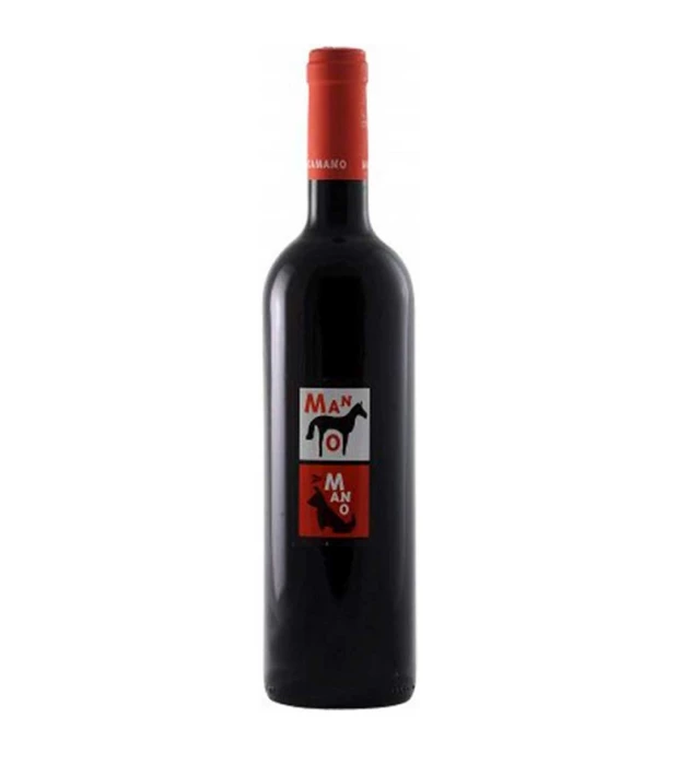 Вино Mano A Mano сухое красное 0,9л 14,5%