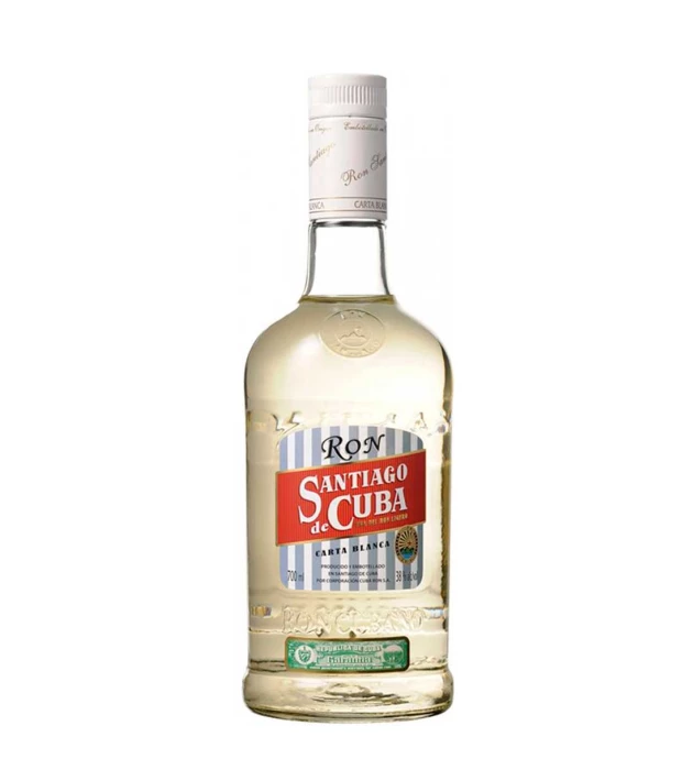 Кубинский ром Carta Blanca Santiago de Cuba 0,7л 38%