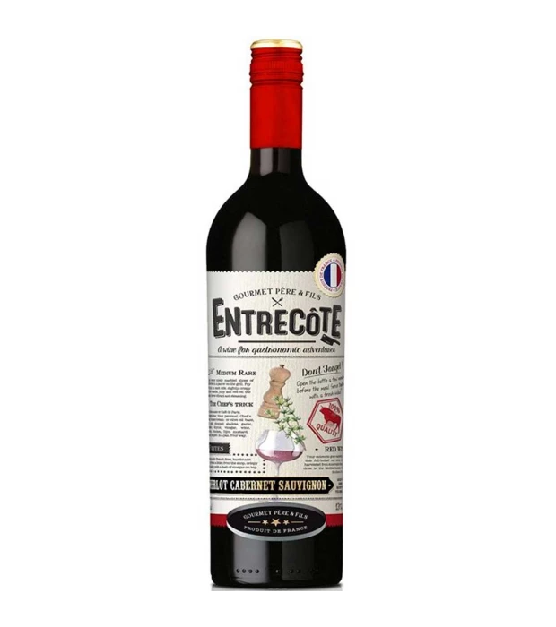 Вино Gourmet Pere &amp; Fils Entrecote красное полусухое 0,75л 13,5%