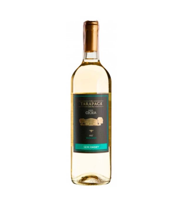 Вино Tarapaca Santa Cecilia Semi Sweet White біле напівсолодке 0,75л 10,5%