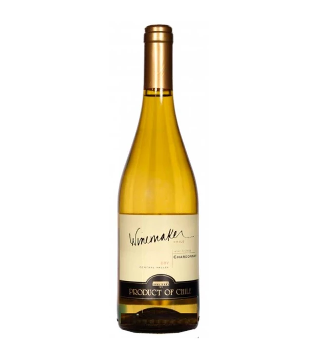 Вино Winemaker Chardonnay белое сухое 0,75л 13%