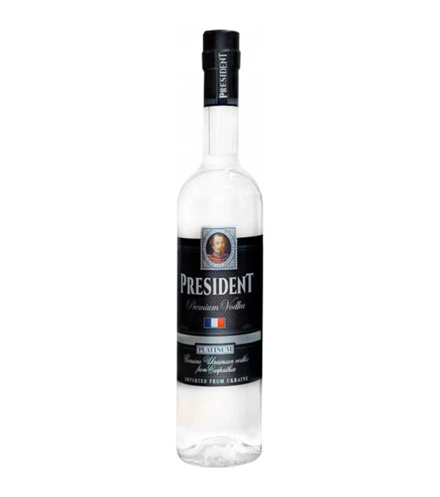 Водка Президент платиновая, President Platinum 0,7 л 40%
