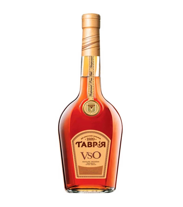 Бренди Таврия VSO 4 звезды 0,5л 40%