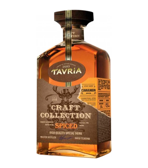 Напиток алкогольный Tavria Craft Collection Spiced 0,5л 35%