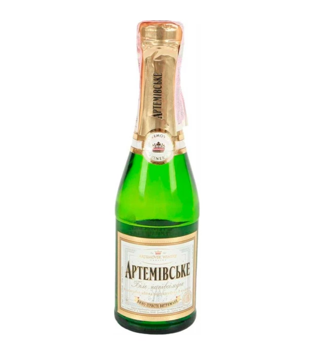 Вино игристое Артемовское белое полусладкое 0,2л 10-13,5%