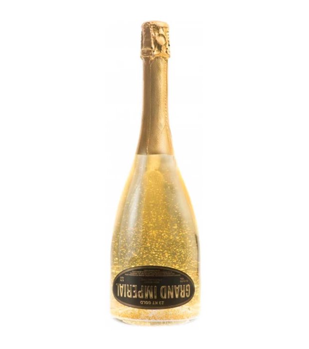 Вино игристое Grand Imperial оригинальное белое полусладкое 0,75л 10-13,5%