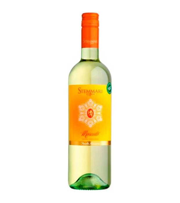 Вино Stemmari Moscato IGT белое полусладкое 0,75л 8,5%