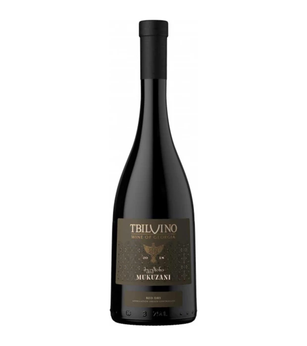 Вино Tbilvino Mukuzani красное сухое 0,75л 14%