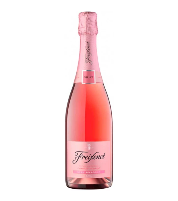 Вино игристое Freixenet Cava Cordon Rosado розовое брют игристое 0,75л 12%