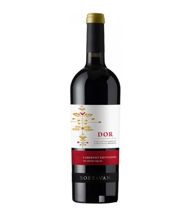 Вино Bostavan DOR Cabernet Sauvignon червоне сухе 0,75л 13,5%