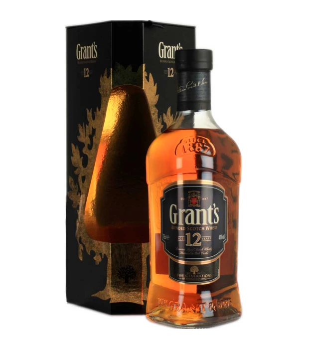 Виски бленд Grants 12 yo 0,75 л 40%