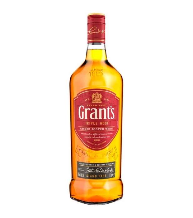 Виски бленд Grants Triple Wood 0,7л 40%