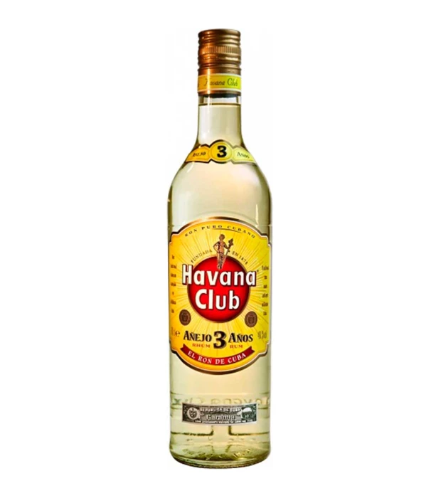 Ром Havana Club Anejo 3 года выдержки 0,5л 40%