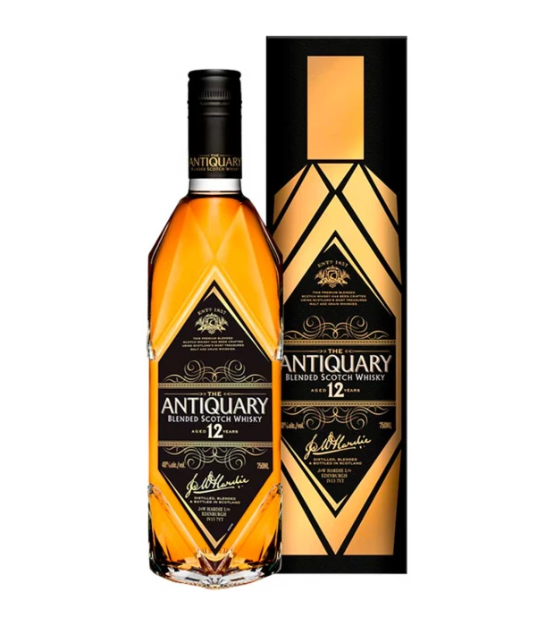Виски Антиквари 12 лет подар коробке, Antiquary 12 years old gift box 0,7 л 40%