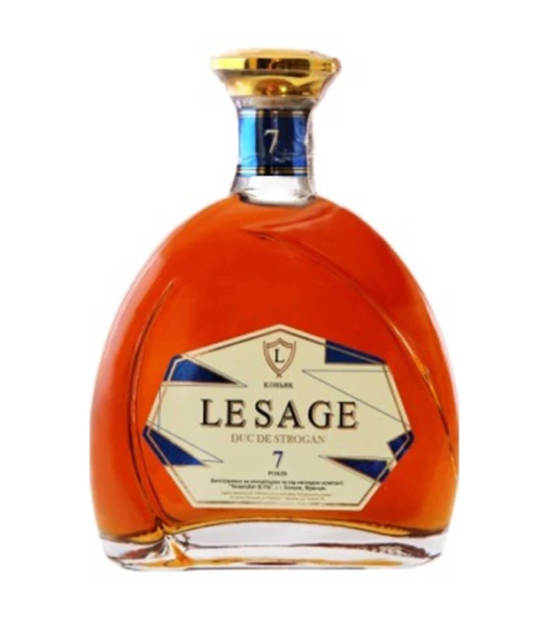 Коньяк Le Sage Duc de Strogan 7 лет выдержки 0,5л 40%