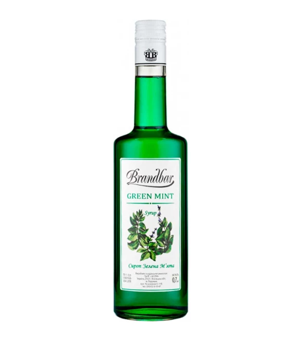 Сироп Brandbar Green Mint Мята Зеленая 0,7л