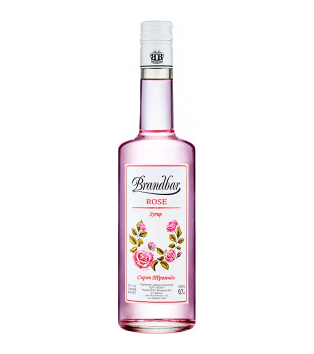 Сироп Brandbar Rose Роза 0,7л