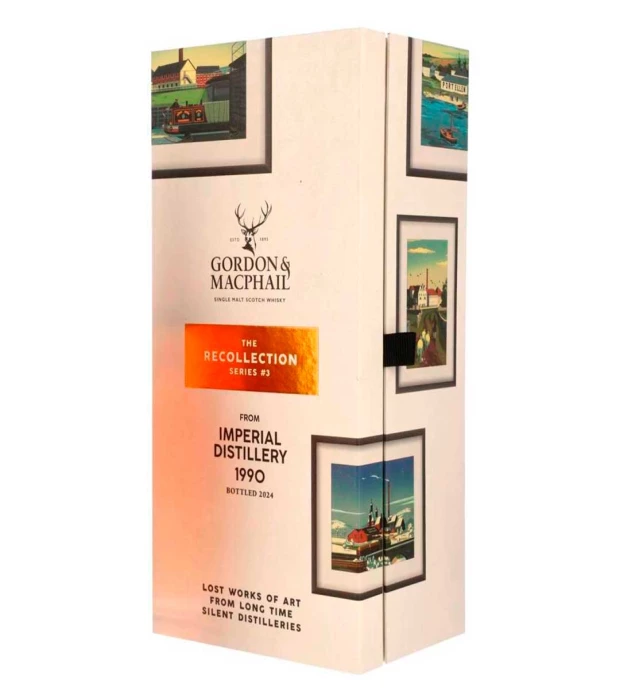 Виски односолодовый выдержанный Imperial Recollection Series Gordon & MacPhail 1990 0,7л 52,7%