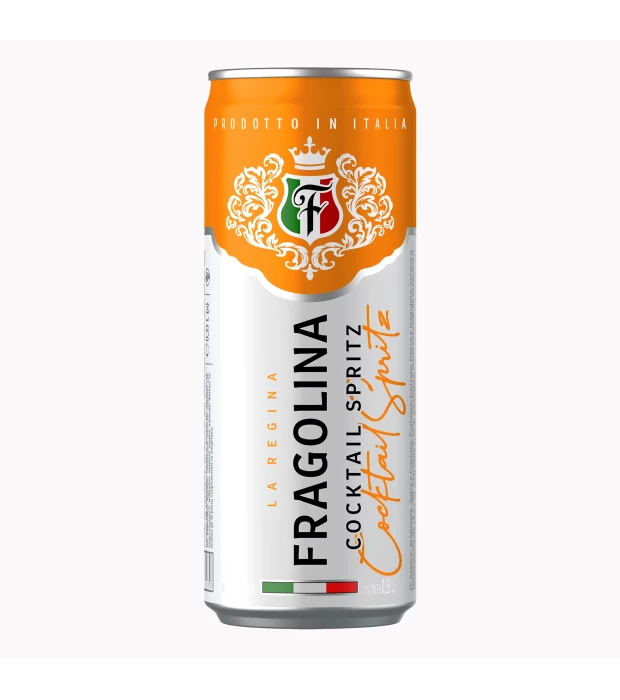 Напиток винный Fragolina La Regina Spritz полусладкий ж/б (1299) 0,33л 7%