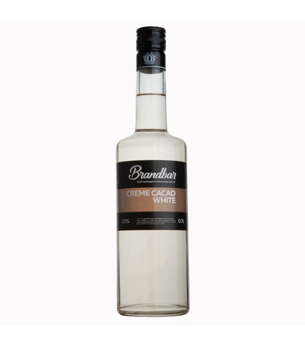 Ликер крем Brandbar Crème de cacao white 0,7л 22% купить