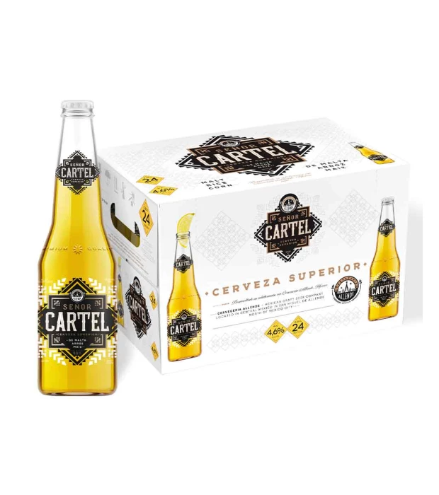 Пиво Señor Cartel світле 0,33л 4,6%