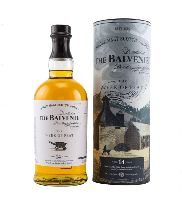 Віскі односолодовий Balvenie 14 yo Week of Peat 0,7л 48,3%