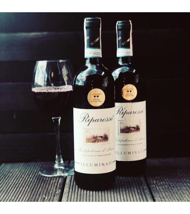 Вино Illuminati Dino Riparosso красное сухое 1,5л 13,5% купить