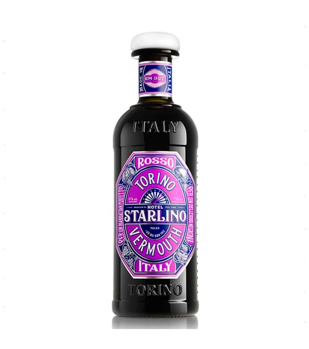 Аперитив итальянский Hotel Starlino Rosso Red Vermouth 0,75л 17%