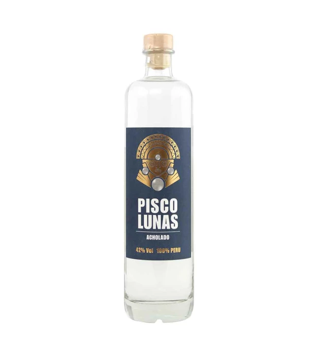 Бренди Pisco Lunas Premium Acholado 0,7л 42%