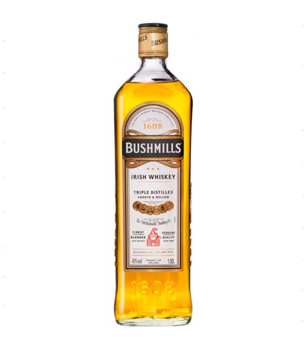 Виски Bushmills Original 6 лет выдержки 1 л 40%