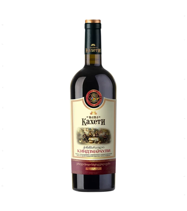 Вино Шато Кахети Киндзмараули полусладкое красное 0,75л 11,50%
