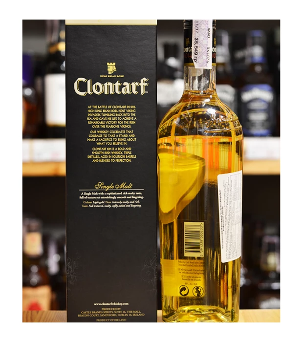 Виски КЛОНТАРФ 1014 Ирландия СВЅС, Clontarf 1014 0,7 л 40% купить