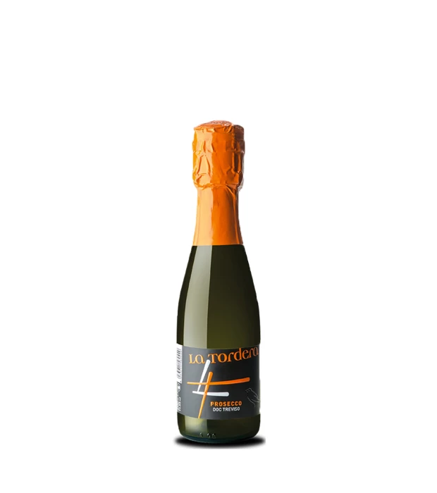 Вино игристое La Tordera Prosecco Treviso Doc Spumante Brut белое брют 0,2л 11,5%
