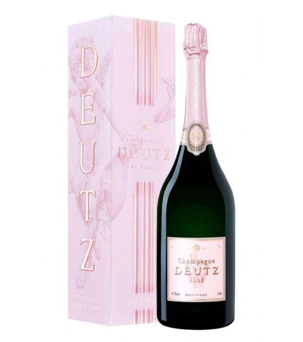 Шампанское Deutz Brut Rosé розовое брют в подарочной коробке 1,5л 12,5%