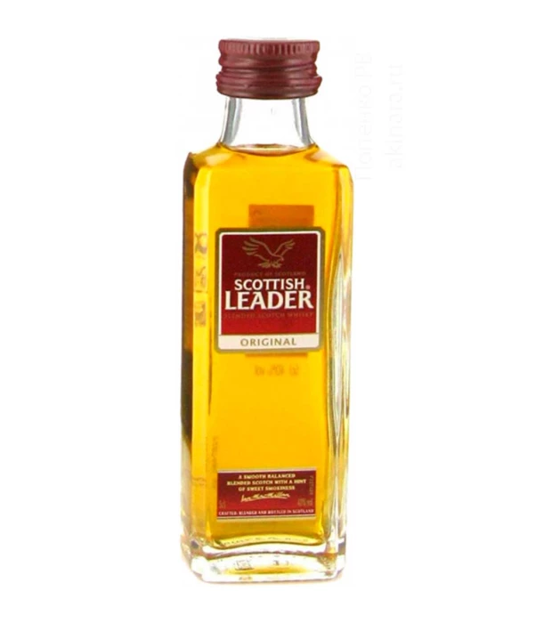 Віскі Scottish Leader Original 0,05 л 40%