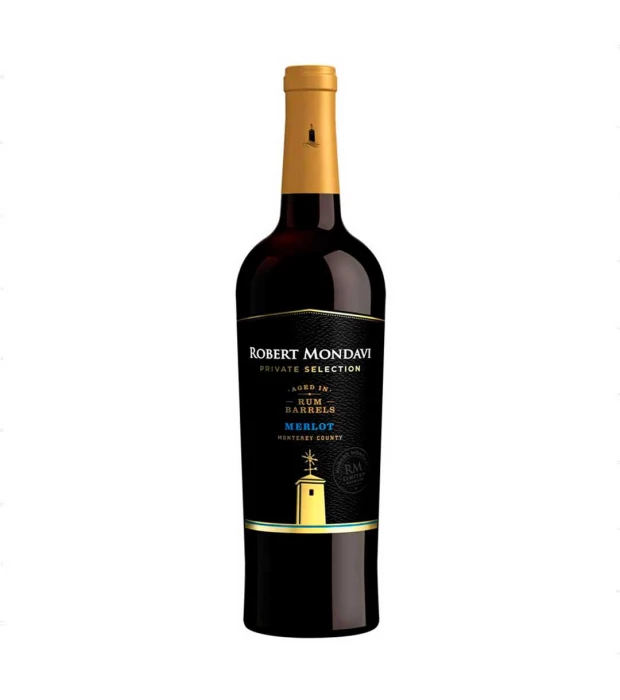 Вино Robert Mondavi Rum Barrel Aged Merlot, красное сухое 0,75л 14,5%