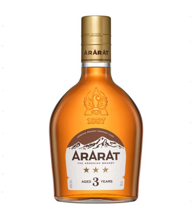Бренди армянское Ararat 3 звезды 0,2л 40%