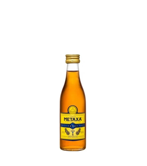 Бренди Metaxa 5 лет выдержки 0,05л 38%